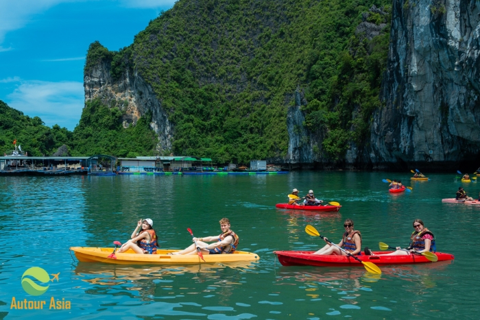 One day in Halong bay cruise in Hanoi golf package 5 days